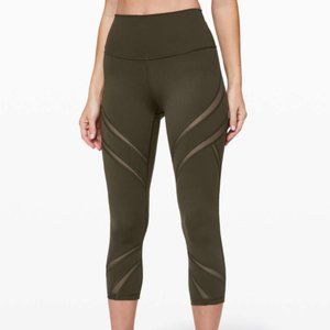 Lululemon Wunder Under High-Rise Crop 21" *Mesh